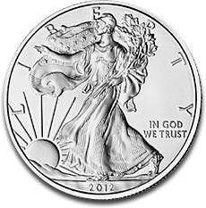 1 oz Ag - Stany Zjednoczone 1$ Orzeł 2011 - uncja srebra