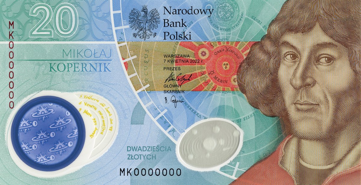 20 zł Mikołaj Kopernik - 2023 rok