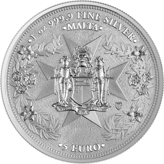 1 oz Ag - GOLDEN EAGLE - 5 euro - Malta 2023