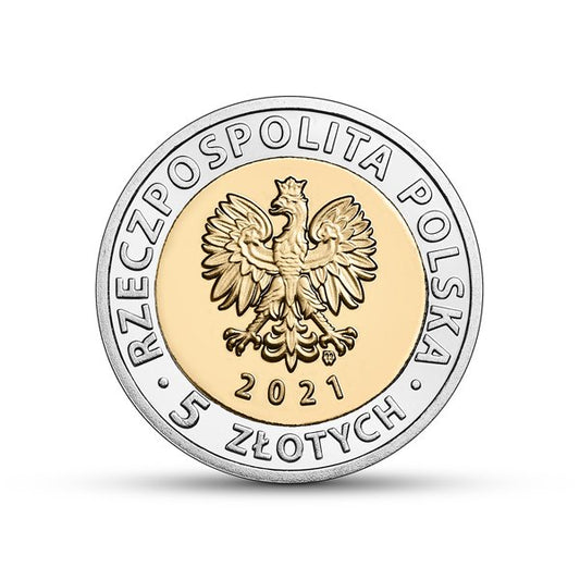 5 zł - Odkryj Polskę – Brama Żuraw w Gdańsku - 2021 rok