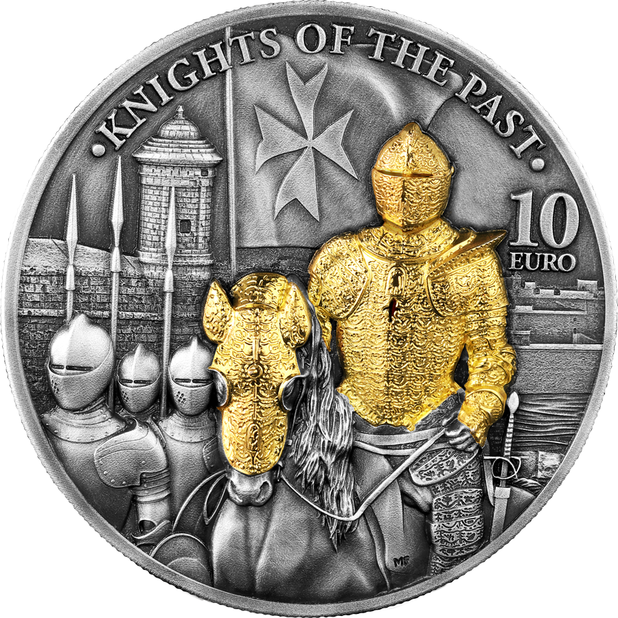 10 euro Rycerze Maltańscy 2 oz 2023