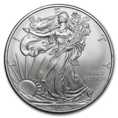 1 oz Ag - Stany Zjednoczone 1$ Orzeł 2009 - uncja srebra