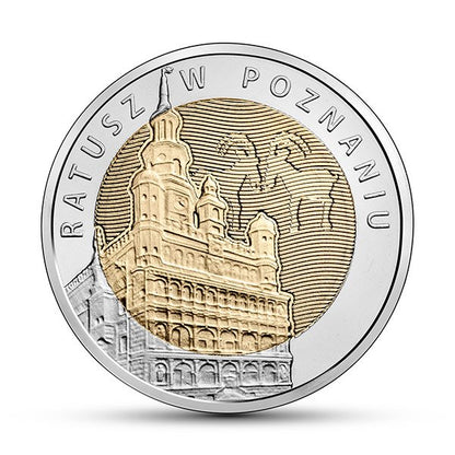 5 zł - Odkryj Polskę – Ratusz w Poznaniu - 2015 rok
