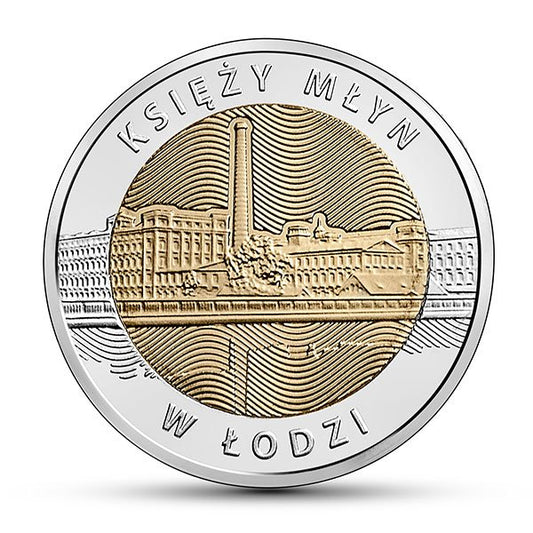 5 zł - Odkryj Polskę – Księży Młyn w Łodzi - 2016 rok