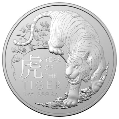 RAM - 1 dolar Rok Tygrysa 2022 - 1 oz - Australia