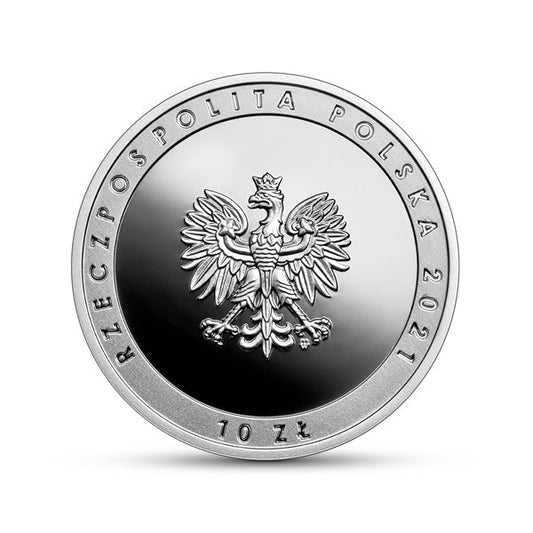 10 zł Dziękujemy służbie zdrowia za poświęcenie w czasie pandemii COVID -19 - 2021 rok