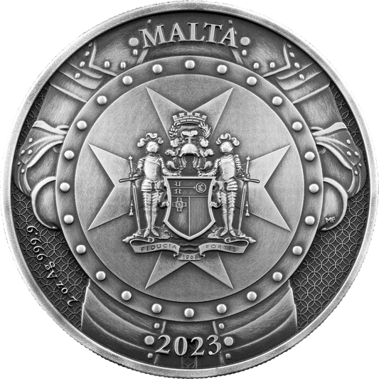 10 euro Rycerze Maltańscy 2 oz 2023