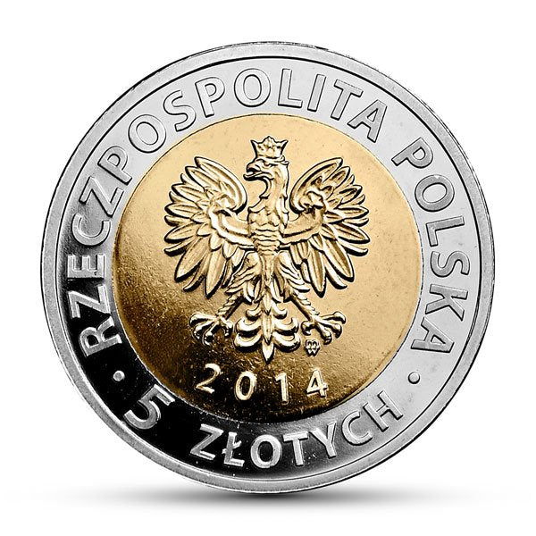 5 zł - Odkryj Polskę – 25 lat wolności - 2014 rok