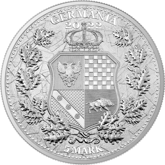 1 oz Allegories Polonia & Germania 2022