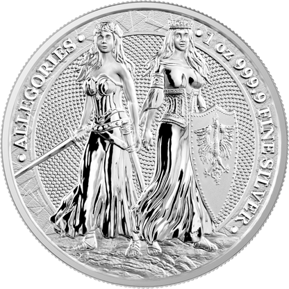 1 oz Allegories Polonia & Germania 2022