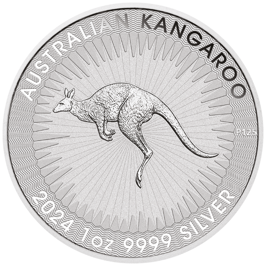 1 oz Ag - 1$ Australia Kangur - 2024
