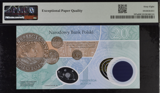 20 zł Mikołaj Kopernik - 2023 rok - PMG 68  EPQ