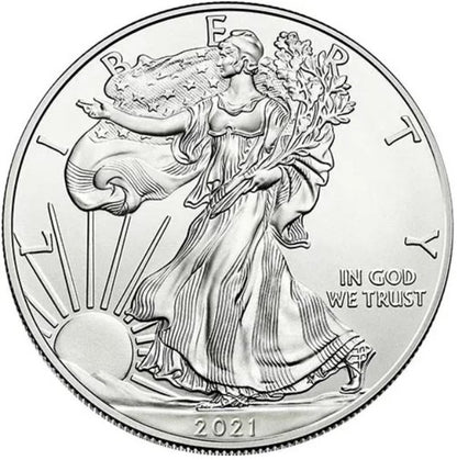 1 oz Ag - Stany Zjednoczone 1$ Orzeł 2021 - TYP 1